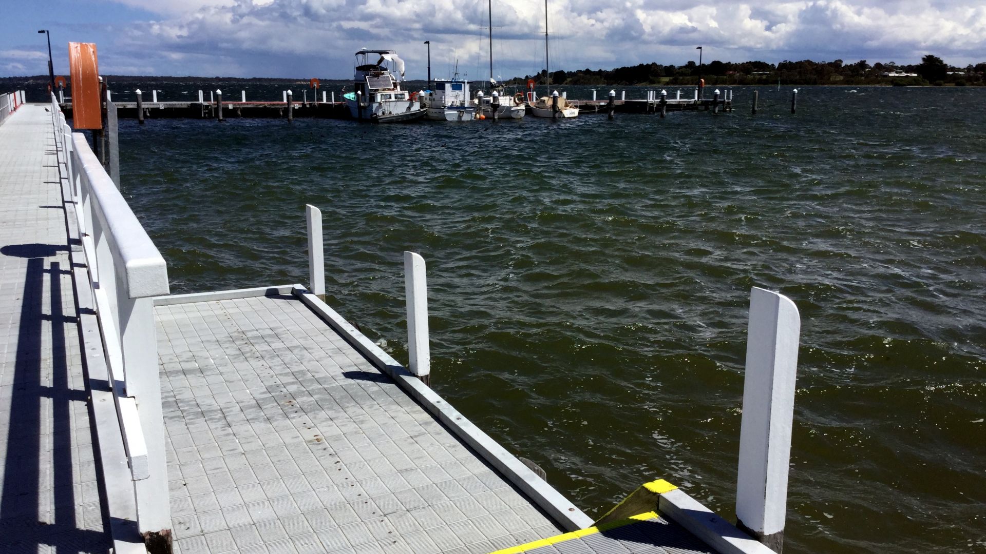 Paynesville Progress jetty Gippsland Lakes Classic Boat Club