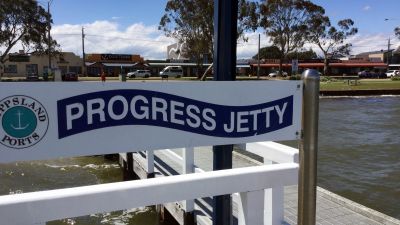 Paynesville - Progress jetty