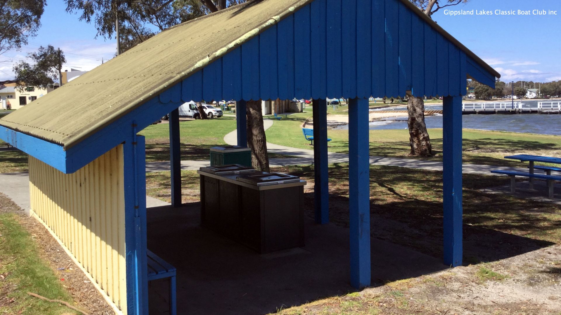 Paynesville Progress jetty Gippsland Lakes Classic Boat Club