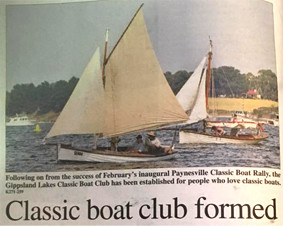 Classic boat club formed 12th June 2016